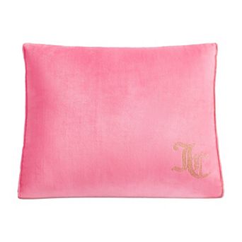 Juicy Couture Rhinestone Wedge Pillow