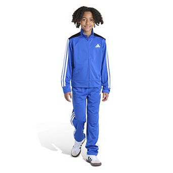 Boys 4-12 adidas 3-Stripe Track Jacket & Pants 2 pc Set