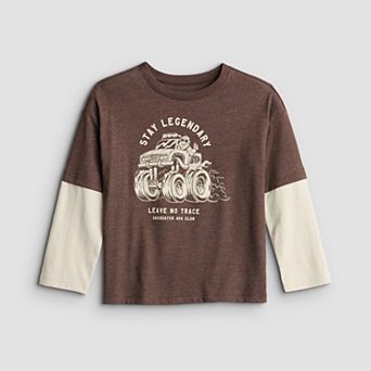 Boys 4-12 Jumping Beans® Relaxed Layered Graphic Tee