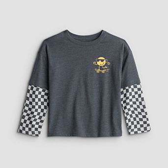 Boys 4-12 Jumping Beans® Relaxed Layered Graphic Tee