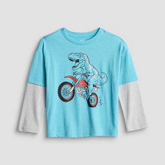 Boys 4-12 Jumping Beans® Relaxed Layered Graphic Tee