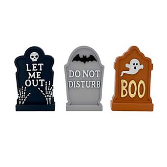 Celebrate Together™ Halloween Tombstone Set of 3 Decor
