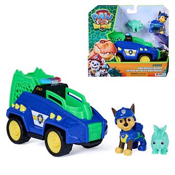 PAW Patrol: The Dino Movie Chase Dino Rescue Cruiser with Spring-Loaded Claw & 2 Action Figures Set