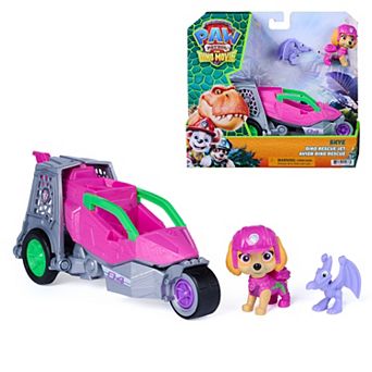 PAW Patrol: The Dino Movie Skye Dino Rescue Jet with Folding Wings & Deployable Claw Toy