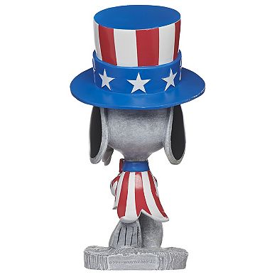 Roman 12-Inch Patriotic Snoopy Statue Floor Decor