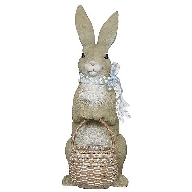 Roman 20-Inch Bunny Basket Planter Outdoor Decor