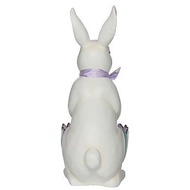 Roman 27.75-Inch Bunny Egg Planter Floor Decor