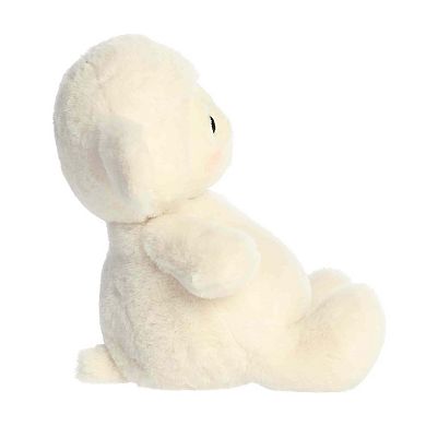 Aurora Vibrant 8.5" Dumplin' Lamb Spring Small White Stuffed Animal