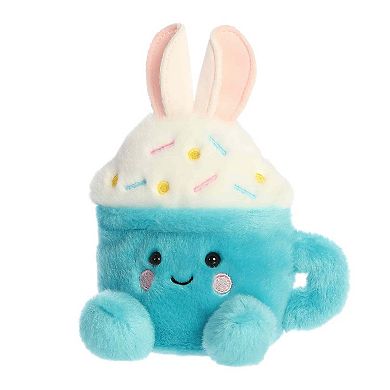 Aurora Mini Blue Adorable Stuffed Animal 5" Lopi Bunny Latte Palm Pals