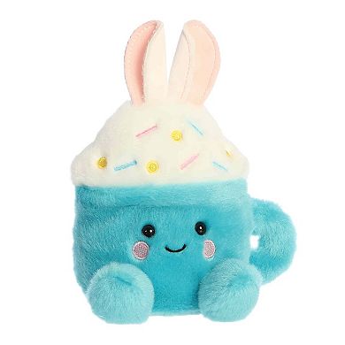 Aurora Mini Blue Adorable Stuffed Animal 5" Lopi Bunny Latte Palm Pals