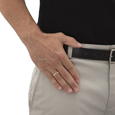 PalmBeach Jewelry Wedding Ring in .925 Sterling Silver