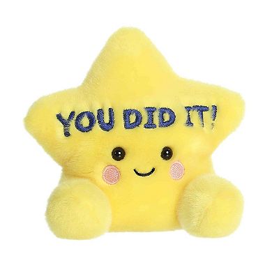 Aurora Mini Yellow Adorable Stuffed Animal 5" You Did It Star Palm Pals