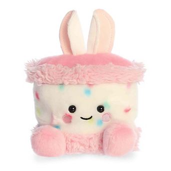 Aurora Mini Pink Adorable Stuffed Animal 5" Bubbi Bunny Cake Palm Pals