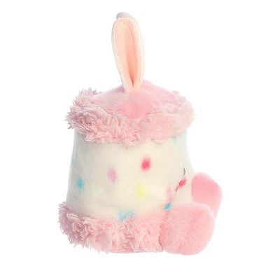 Aurora Mini Pink Adorable Stuffed Animal 5" Bubbi Bunny Cake Palm Pals