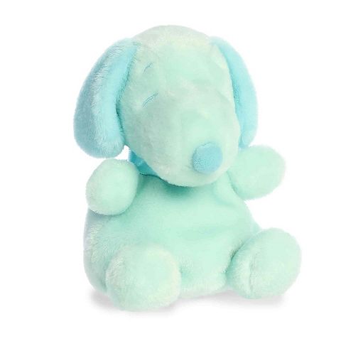 Детские мягкие игрушки Aurora Mini Teal Adorable Stuffed Animal 5" Spring Snoopy Palm Pals Peanuts