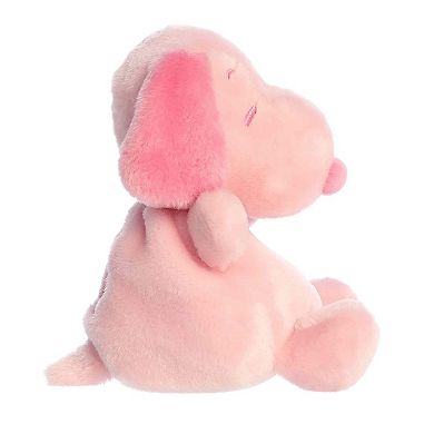 Aurora Mini Pink Adorable Stuffed Animal 5" Spring Snoopy Palm Pals Peanuts