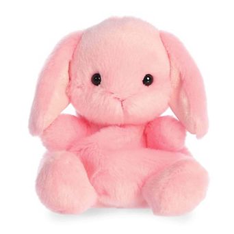 Aurora Mini Adorable Stuffed Animal 5" Petal Pink Lop Bunny Palm Pals
