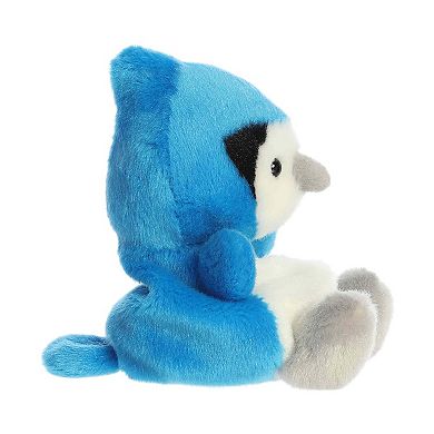Aurora Mini Adorable Stuffed Animal 5" Chatters Blue Jay Palm Pals