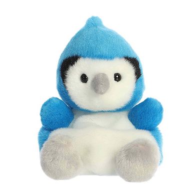 Aurora Mini Adorable Stuffed Animal 5" Chatters Blue Jay Palm Pals