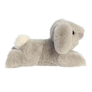 Aurora Small Grey Adorable Stuffed Animal 8" Dusty Lop Bunny Grey Mini Flopsie