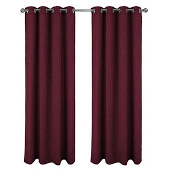 Delmar 2 Pack Luxurious Decorative Grommet Curtain Panel