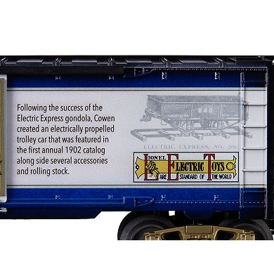 Lionel Joshua Lionel Cowen O Gauge Model Train Boxcar