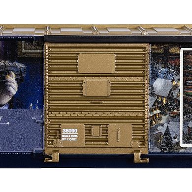 Lionel Thomas Kinkade Santa's Final Touch O Gauge Model Train Boxcar