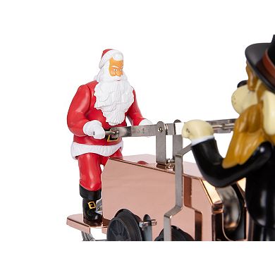 Lionel Lenny & Santa Windup Handcar Model Train