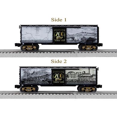 Lionel Stockton & Darlington 200th Anniversary O Gauge Model Train Boxcar