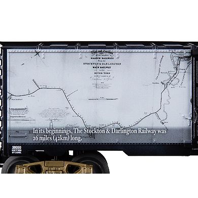 Lionel Stockton & Darlington 200th Anniversary O Gauge Model Train Boxcar