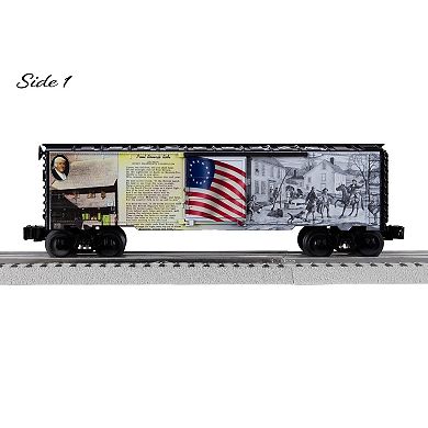 Lionel Paul Revere's Midnight Ride 250th Anniversary O Gauge Model Train Boxcar