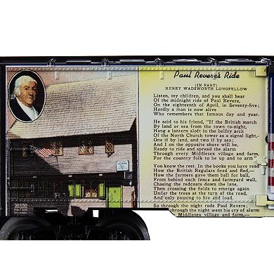 Lionel Paul Revere's Midnight Ride 250th Anniversary O Gauge Model Train Boxcar