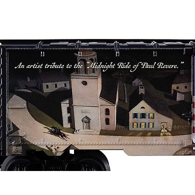 Lionel Paul Revere's Midnight Ride 250th Anniversary O Gauge Model Train Boxcar