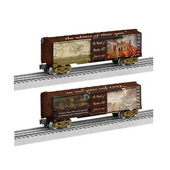 Lionel Battle of Bunker Hill 250th Anniversary O Gauge Model Train Boxcar