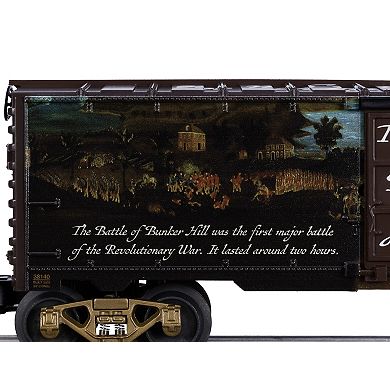 Lionel Battle of Bunker Hill 250th Anniversary O Gauge Model Train Boxcar