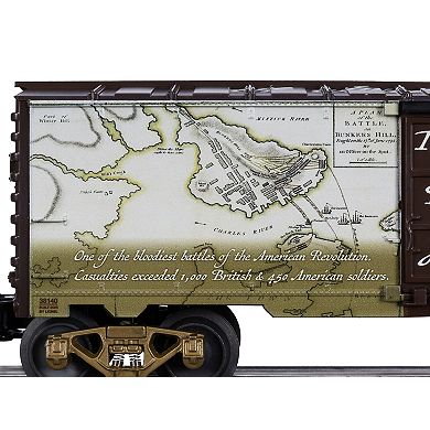 Lionel Battle of Bunker Hill 250th Anniversary O Gauge Model Train Boxcar