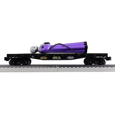 Lionel Area 51 Alien Take Me to Your Leader O Gauge Model Train Flatcar