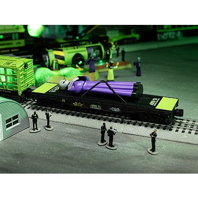 Lionel Area 51 Alien Take Me to Your Leader O Gauge Model Train Flatcar
