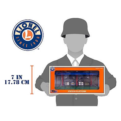 Lionel America WWII Illuminated Station Platform Accessory