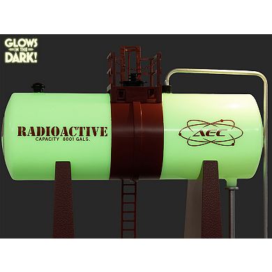 Lionel Atomic Energy Commission Glow in the Dark Elevated Tank O Gauge Model Train Accessory