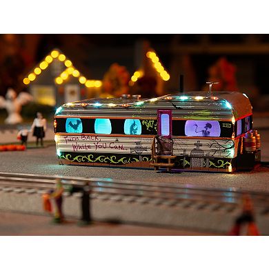 Lionel Halloween Plug-Expand-Play Mobile Home Trailer O Gauge Model Train Accessory