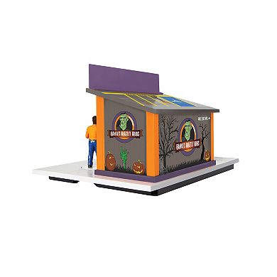 Lionel Halloween Concession Stand O Gauge Model Train Accessory with Animated Figures & Dog