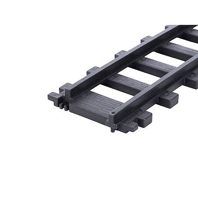 Lionel O Gauge 12-Piece Straight Black Plastic Track Pack