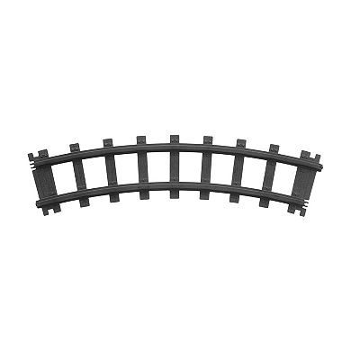 Lionel 12-Piece Curved O Gauge Black Plastic Track Pack