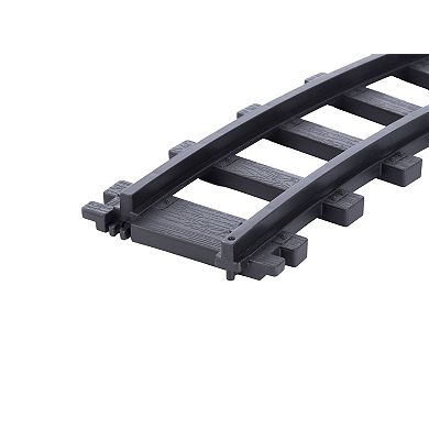 Lionel 12-Piece Curved O Gauge Black Plastic Track Pack