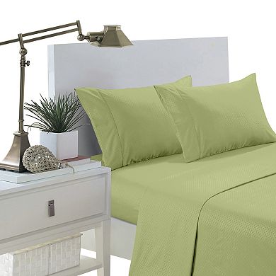 Pentagon Collection 1800 Series Wrinkle Resistant Embossed Sheet Set