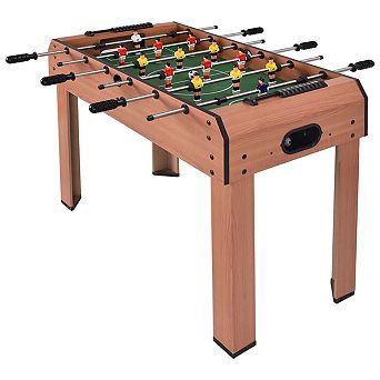 27 Inch Foosball Table for Indoor Game Play with Durable Handle
