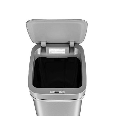 Ninestars Nova² Series 13-Gallon Square Odor-Neutralizing Smart Trash Can
