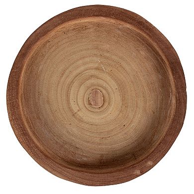 Hello Honey Paulownia Wood Pedestal Tray