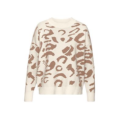 Lascana Women's Leopard Print Sweater